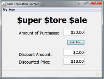 IB Computer Science Store GUI Example2